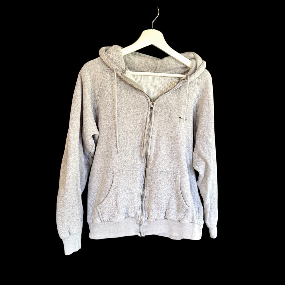Vintage 60's McGregor Thermal Lined Vintage Full Zip Hoodie Sz Sm/Med Distress